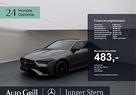 Mercedes-Benz CLA 200 AMG Night Pano MY25 LederRot 19z MultiB