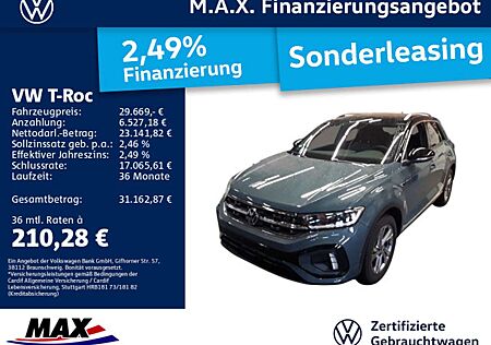 VW T-Roc Volkswagen 1.5 TSI DSG R LINE LED+AHK+ACC+KAMERA+NAVI