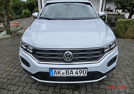 VW T-Roc Volkswagen 2.0 l TSI 4Motion 7-Gang-DSG Sport weiß