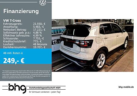 VW T-Cross Volkswagen 1.0 TSI OPF DSG Style
