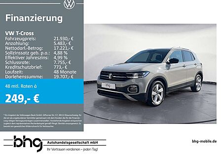VW T-Cross Volkswagen 1.0 TSI OPF DSG Style