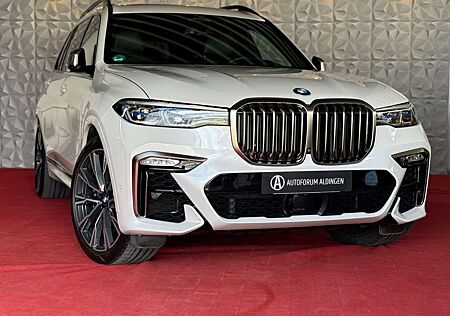 BMW X7 M50 d MINERALWEISS METALLIC