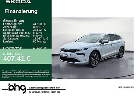 Skoda Enyaq gebraucht kaufen Skoda Enyaq 60 h Batterie Elektromotor 1-Gang-Automat