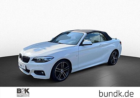 BMW 220 i cabrio M Sport Navi,LED,HiFi,18Zoll,Leder PDC