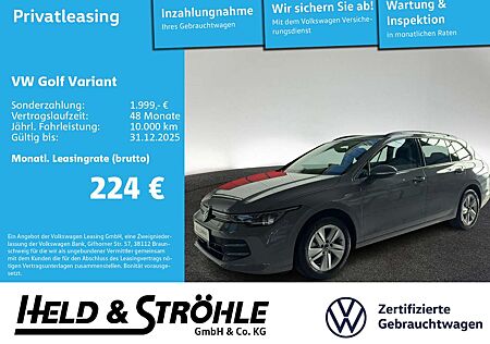 VW Golf Variant Volkswagen Life 1.5 TSI AHK HuD LED NAV PDC
