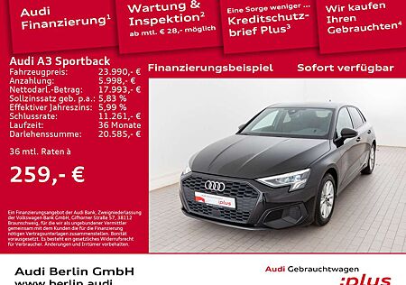 Audi A3 35 TDI S tr. STDHZG PDC LED NAVI