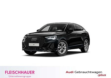 Audi Q3 Sportback S line 35 TDI AHK Optik Paket schwarz