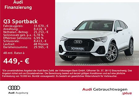 Audi Q3 45TFSI e *2x S line*AHK*MATRIX*20"*