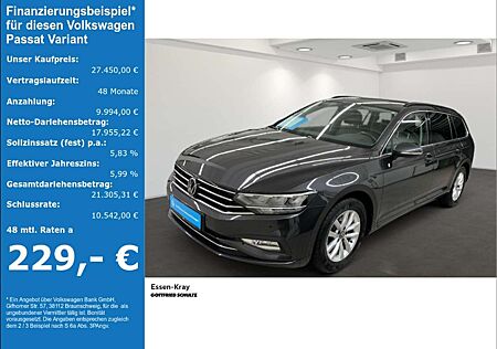 VW Passat Variant Volkswagen Business 2.0 TDI DSG AHK LED Navi