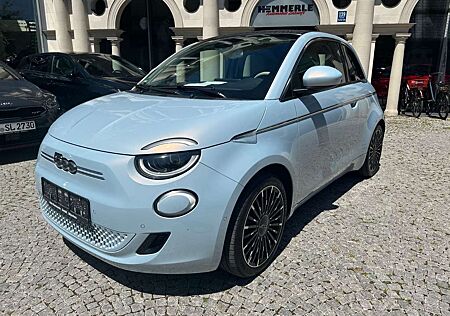 Fiat 500E 500C La Prima 42 kWh *Himmelblau*Sehr gepflegt*