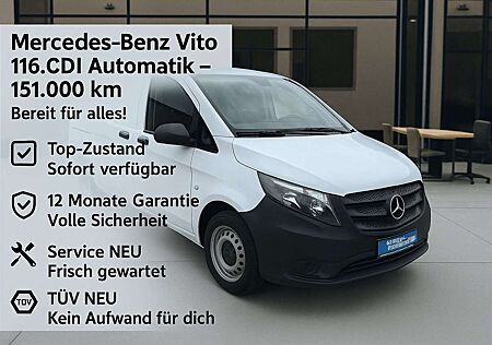 Mercedes-Benz Vito 116 CDI LANG,Aut,1.H,Klima,3S,RFK,Gar,TÜV,Serv.
