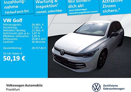 VW Golf Volkswagen VIII 1.5 eTSI DSG Goal Navi IQ.Light DAB+ F