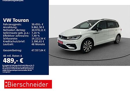 VW Touran Volkswagen 1.5 TSI DSG R-Line Black 7SITZE AHK PANO