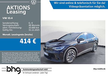 VW ID.4 Volkswagen Pro mit Infotainment-Paket IQ.LIGHT - LED-M