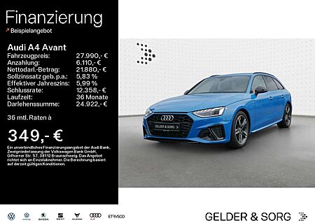 Audi A4 35 TFSI S-Line Sport*LED*Sound*Virtual*