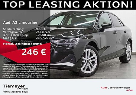Audi A3 30 TFSI ADVANCED LM18 NAVI KAMERA S