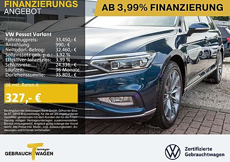 VW Passat Variant Volkswagen 2.0 TDI DSG 200PS ELEGANCE LM18 S