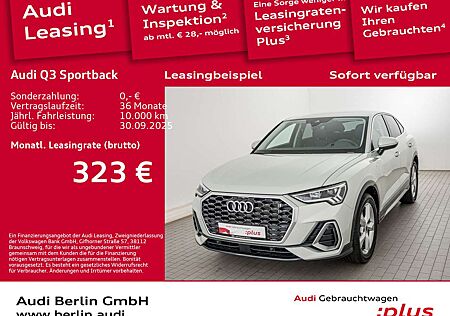 Audi Q3 S line 35 TFSI S tr. AHK STDHZG LED
