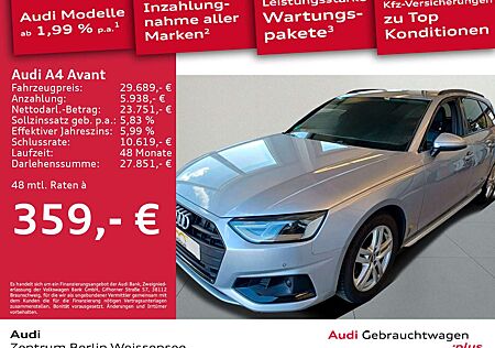 Audi A4 40 TDI S-TRO*ACC*AHK*LEDER*APP*NAV*PDC*