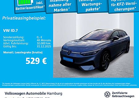 VW ID.7 Volkswagen Tourer Pro S AHK Head up Display Sitzhzg