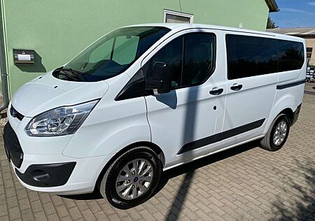 Ford Tourneo Custom 9-Sitzer*Leder*Navi*2x Schiebetür*AHK*KLIMA*TOP