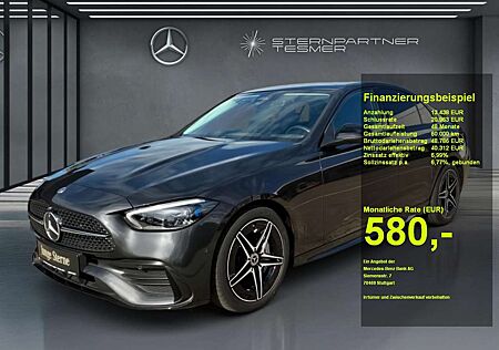 Mercedes-Benz C 300 d AMG Bur3D Pano.Distr.Night.360°AHK MemSi