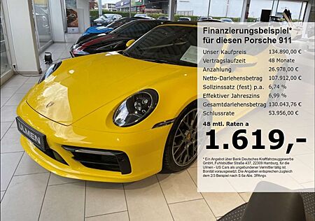 Porsche 911 992 Carrera S Cabriolet 3.0 1-Hand PASM Sport-Chro