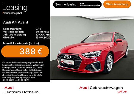 Audi A4 40 TFSI qu 2x S line S tro*Pano*LED*Vir