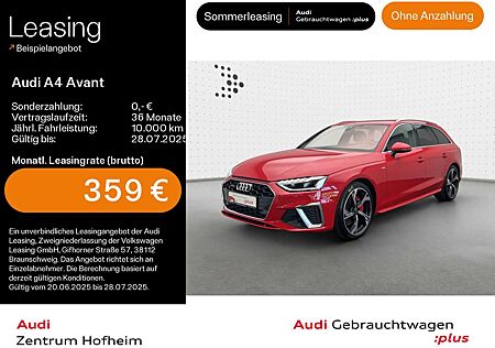Audi A4 40 TFSI qu 2x S line S tro*Pano*LED*Vir