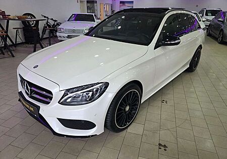 Mercedes-Benz C 200 T CGI AMG Night Paket Pano HUD Voll Leder