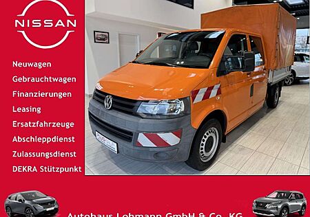 VW T5 Transporter Volkswagen DOKA 2.0 TDI PRITSCHE PLANE