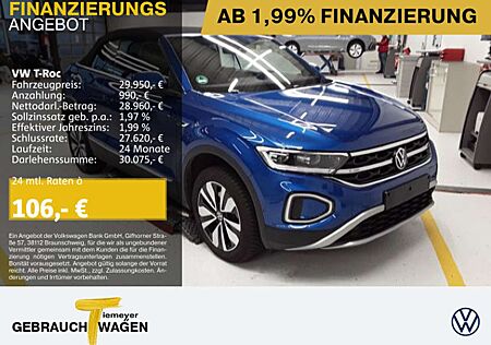VW T-Roc Volkswagen Cabrio 1.5 TSI DSG MOVE DCC BEATS LM17