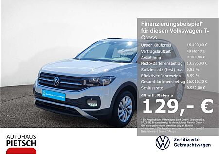 VW T-Cross Volkswagen 1.0 TSI Life AHK ACC AppConnect Kamera