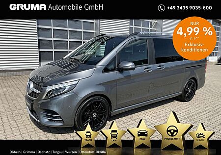 Mercedes-Benz V 300 d EDITION L AMG Night TOTW+SPUR+LED+LEDER BC