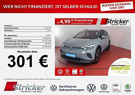 VW ID.4 Volkswagen Pro Performance 150/77 301,-ohne Anzahlung Navi A