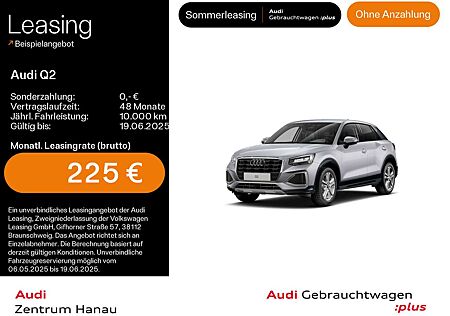 Audi Q2 30 TFSI advanced*LED*VIRTUAL*NAVI-PLUS*17ZOLL