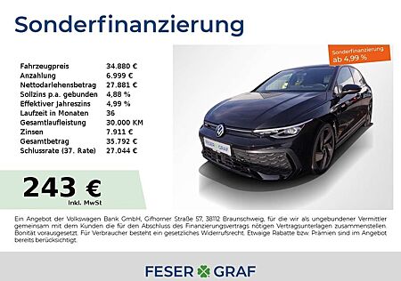 VW Golf Volkswagen VIII GTI 2.0TSI 195KW DSG HUD Black Pano