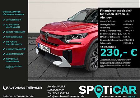 Citroën C3 Aircross Citroen Turbo 100 PLUS 1.2 PureTech EU6e Allwetterreifen K
