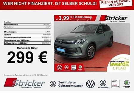 VW Tiguan Volkswagen Goal 2.0TDI DSG 299,-ohne Anzahlung Navi AHK Kame
