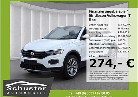 VW T-Roc Volkswagen Cabrio 1.5TSI*LED ACC Navi R-Kam SHZ 18*