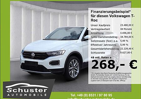 VW T-Roc Volkswagen Cabrio 1.5TSI*LED ACC Navi R-Kam SHZ 18*