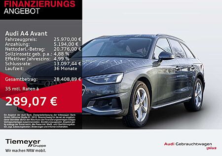 Audi A4 30 TDI ADVANCED LED NAVI ASSIST SPORTSI