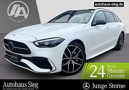 Mercedes-Benz C 300 d T AMG+AHK+Distr+Pano+H-Lenk+Burm+Sitzkli