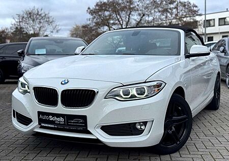 BMW 220 i Cabrio*Bi-Xenon*SHZ*LED*Tempomat*Weiß*