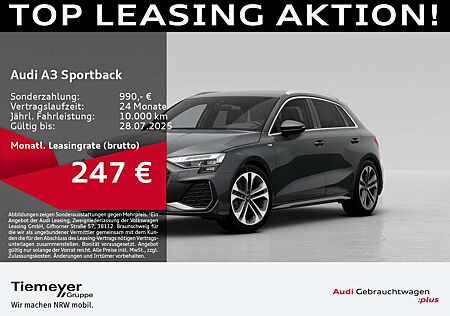 Audi A3 30 TFSI S LINE MATRIX AHK LM18 KAME