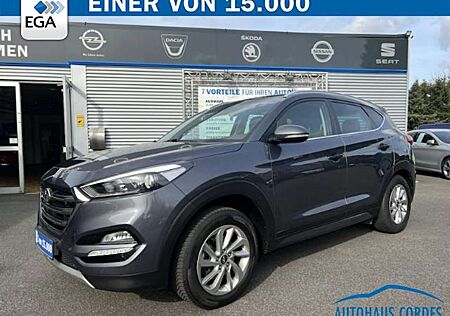 Hyundai Tucson gebraucht kaufen Hyundai Tucson 1.6 GDI STYLE KLIMA*NAVI*SHZG*PDC*ALU*R-CAM*AHK