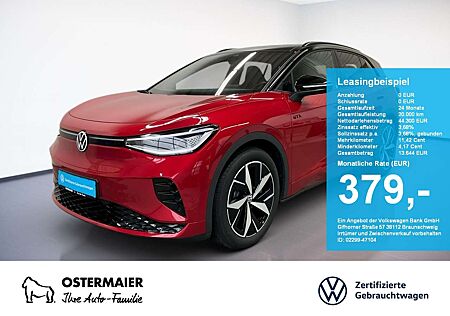 VW ID.4 Volkswagen .4 GTX 340PS 4M NP.72T ACC.5J-G.WÄRMEPUMPE.AHK.ARE