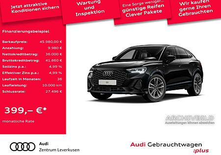 Audi Q3 Sportback S line ACC AHK NAVI KAM SHZ