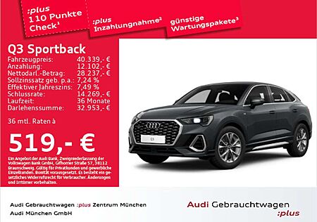 Audi Q3 40 TFSI qu. S tronic 2x S line Virt