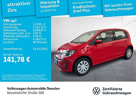 VW Up Volkswagen ! 1.0 Radio Klima Bluetooth DAB Sitzhzg.